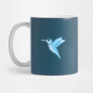 Hummingbird digital art Mug